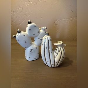 Emilia Castillo Ceramic Cactus Salt & Pepper Shakers